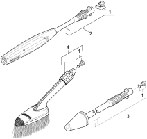 KÄRCHER Ersatzteile Hochdruckreiniger K 4.68 MD PLUS *EU 1.636-430.0-B Strahlrohr
