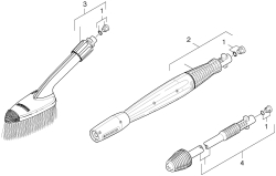 KÄRCHER Ersatzteile Hochdruckreiniger K 7.75 M-pl-WB-T 200 *EU 1.275-570.0-B Strahlrohr