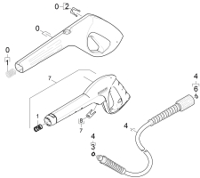 KÄRCHER Ersatzteile Hochdruckreiniger K 7.75 M-pl-WB-T 200 *EU 1.275-570.0-B Handspritzpistole