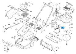 KÄRCHER Professional Ersatzteile Kehrmaschinen RADIUS 28 0 Einzelteile