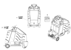 KÄRCHER Professional Ersatzteile Bodenreiniger BDP 50/2000 RS Bp Pack 1.002-013.0 Beschriftung