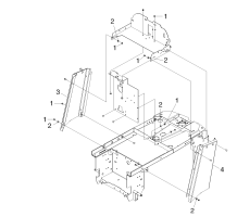 KÄRCHER Professional Ersatzteile Bodenreiniger BDP 50/2000 RS Bp Pack 1.002-013.0 Rahmen Oberteil