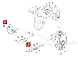 KÄRCHER Professional Ersatzteile Bodenreiniger BDP 50/2000 RS Bp Pack 1.002-013.0 Bremse Vorderrad