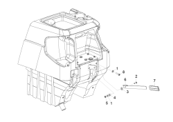 KÄRCHER Professional Ersatzteile Bodenreiniger BD 80/120 W Bp Pack 1.005-272.0 Handgriff
