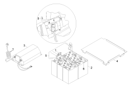 KÄRCHER Professional Ersatzteile Bodenreiniger BD 80/120 W Bp Pack 1.005-272.0 Batterie