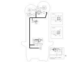 KÄRCHER Professional Ersatzteile Bodenreiniger BD 80/120 W Bp Pack 1.005-272.0 Kabelbaum
