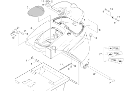 KÄRCHER Professional Ersatzteile Bodenreiniger Saber GLIDE 30 SP 1.246-162.0 Schmutzwassertank