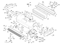 KÄRCHER Professional Ersatzteile Bodenreiniger Saber GLIDE 30 SP 1.246-162.0 Bodenkopf Saber Glide 30 SP