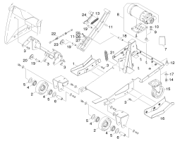 KÄRCHER Professional Ersatzteile Bodenreiniger Treadway Rahmen 1.310-108.0