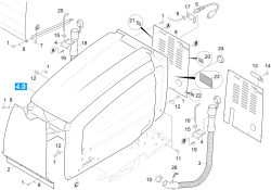 KÄRCHER Professional Ersatzteile Bodenreiniger Treadway Einzelteile 1.310-108.0