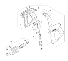 KÄRCHER Professional Ersatzteile Hochdruckreiniger Kaltwasser HD 1050 1.720-111.0 Handspritzpistole