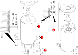 KÄRCHER Professional Ersatzteile Hochdruckreiniger Heisswasser HDS 1295-FLAMMEU-I 1.028-306.0 Heizschlange