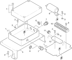 KÄRCHER Professional Ersatzteile Bodenreiniger BD 530 Ep 1.127-342.0 Schaltkasten