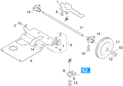 KÄRCHER Professional Ersatzteile Bodenreiniger BD 530 Ep 1.127-342.0 Fahrgestell BD 530