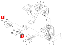 KÄRCHER Professional Ersatzteile Sauger CV 85/2 RS Prof EU 1.011-030.0 Bremse Vorderrad