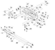 KÄRCHER Professional Ersatzteile Sauger CV 85/2 RS Prof EU 1.011-030.0 Saugbalken