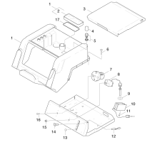 KÄRCHER Professional Ersatzteile Hochdruckreiniger Heisswasser HDS 995         EU 1.027-111.0 Oberteil