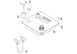 KÄRCHER Professional Ersatzteile Bodenreiniger BD 65/80 W Bp Pack DOSE EU 1.259-127.0 Bedienpult
