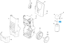 KÄRCHER Ersatzteile Hochdruckreiniger K 4.80 MD ALU *EU 1.950-300.0-A Gehaeuse