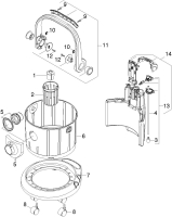 KÄRCHER Ersatzteile Waschsauger SE 4001 Plus *EU 1.081-133.0 Geraet Einzelteile