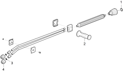 KÄRCHER Professional Ersatzteile Hochdruckreiniger Kaltwasser Doppelstrahlrohr K/Parts 6.394-610.0 Strahlrohr