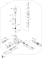 KÄRCHER Professional Ersatzteile Hochdruckreiniger Kaltwasser HD 10/16-4 Cage Ex 1.353-762.0 Ueberstroemer