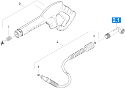 KÄRCHER Ersatzteile Hochdruckreiniger K 6.91MD PLUS -T300*EU 1.397-831.0-B Handspritzpistole