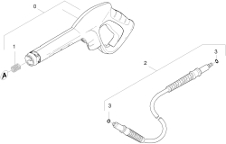 KÄRCHER Ersatzteile Hochdruckreiniger K 7.75 M-pl-WB-T 200 *EU 1.275-570.0-B Handspritzpistole