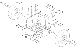 KÄRCHER Professional Ersatzteile Kehrmaschinen KM 90/60 R Bp Adv  Batteriekasten komplett 9.398-324.0