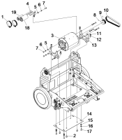 KÄRCHER Professional Ersatzteile Sauger CV 66/2   EU 1.012-542.0 Buersten Antrieb