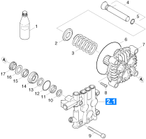 KÄRCHER Professional Ersatzteile Hochdruckreiniger Heisswasser HDS 11/18-4 S Basic EU-I 1.071-628.0 Kolben
