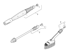 KÄRCHER Ersatzteile Hochdruckreiniger K 5.70 MD Plus *EU 1.950-400.0-B Strahlrohr