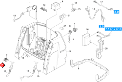 KÄRCHER Professional Ersatzteile Hochdruckreiniger Heisswasser HDS 9/18-4M V2A EU-I 1.077-805.0 E-Geraeteschrank