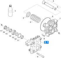 KÄRCHER Professional Ersatzteile Hochdruckreiniger Heisswasser HDS 13/20-4 S EU-I 1.071-800.0 Kolben
