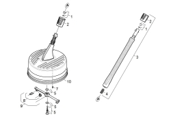 KÄRCHER Ersatzteile Hochdruckreiniger K 3.60MD Plus T300 VfB *EU 1.636-166.0-B Flaechenreiniger