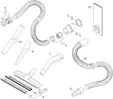 KÄRCHER Professional Ersatzteile Sauger FLEX S47 M      EU 1.145-815.0 Zubehoer