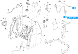 KÄRCHER Professional Ersatzteile Hochdruckreiniger Heisswasser HDS 7/12-4M 1.077-401.0 E-Geraeteschrank