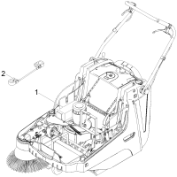 KÄRCHER Professional Ersatzteile Kehrmaschinen RADIUS 300 0 Batterie