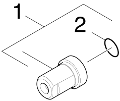 KÄRCHER Professional Ersatzteile Hochdruckreiniger Heisswasser WMTEC HD 700 1.025-352.0 Dampfduese