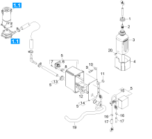 KÄRCHER Professional Ersatzteile Bodenreiniger BD 65/80 W Bp Pack DOSE EU 1.259-127.0 Dosiereinheit Chemie