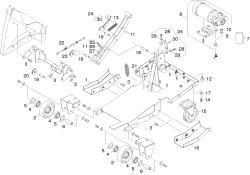 KÄRCHER Professional Ersatzteile Bodenreiniger Treadway Rahmen 1.310-108.0