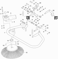 KÄRCHER Professional Ersatzteile Kehrmaschinen KM 100/100 RBP-Pack Seitenbesen 1.280-111.0