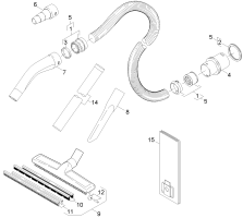 KÄRCHER Professional Ersatzteile Sauger NT 55/1 Tact Te EU 1.146-822.0 Zubehoer