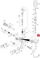 KÄRCHER Professional Ersatzteile Hochdruckreiniger Kaltwasser HD 17/20-4 CAGEEU-I 1.367-130.0 Ueberstroemer