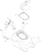 KÄRCHER Professional Ersatzteile Bodenreiniger BRC 45/45 C 1.008-056.0 Schmutzwassertank