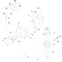 KÄRCHER Professional Ersatzteile Bodenreiniger BRC 45/45 C 1.008-056.0 Chemie Pumpe
