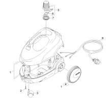 KÄRCHER Ersatzteile Dampfreiniger SC 1020 B *EU 1.512-221.0 Gehaeuse