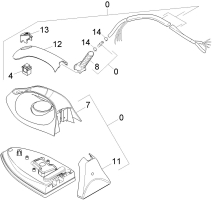 KÄRCHER Ersatzteile Dampfreiniger SC 1020 B *EU 1.512-221.0 Buegeleisen