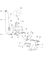 KÄRCHER Professional Ersatzteile Bodenreiniger BDS 43/Orbital C Spray 1.291-253.0 Spruehkopf