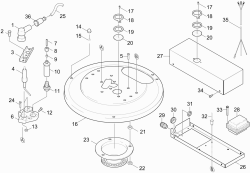 KÄRCHER Professional Ersatzteile Hochdruckreiniger Heisswasser HDS 1000 Be 1.811-937.0 Brennerdeckel